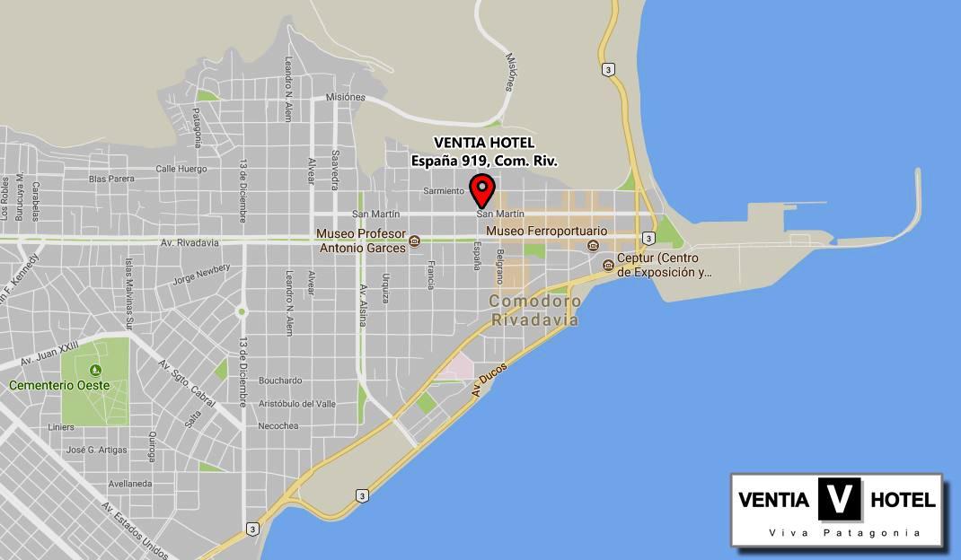 Hotel Urbano Ventia Comodoro Rivadavia Eksteriør billede